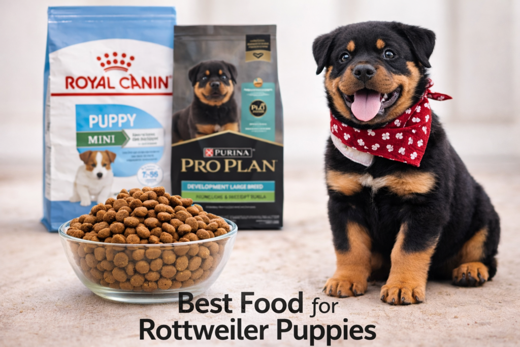best food for rottweiler puppies